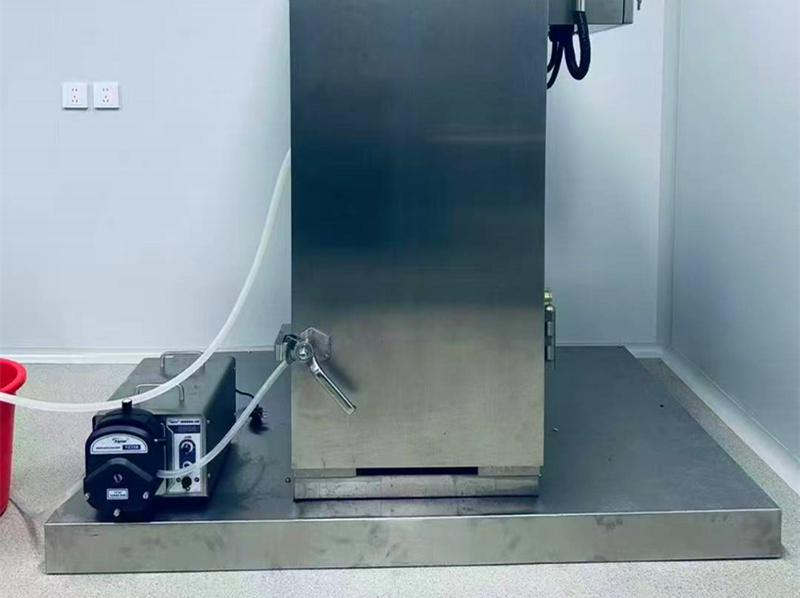 蠕動泵用于管式離心機配套藥液傳輸